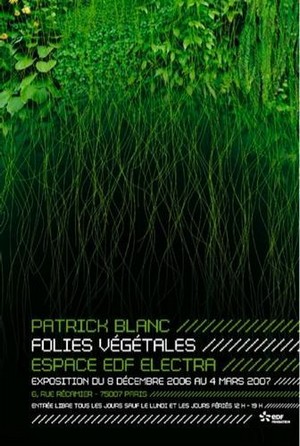 Folies végétales Patrick Blanc