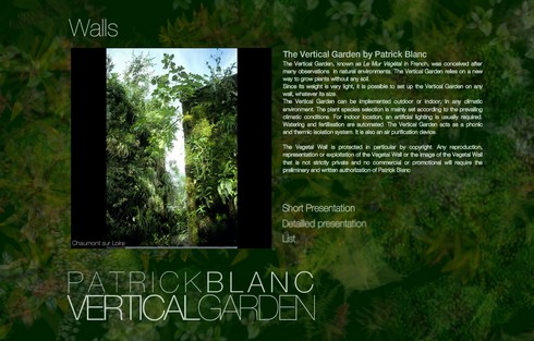 Patrick Blanc - vertical garden